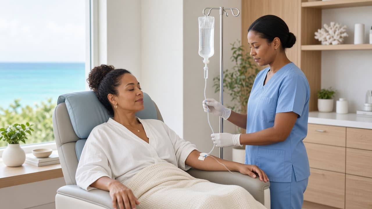 Infusion and injection therapies at Cayman Medical